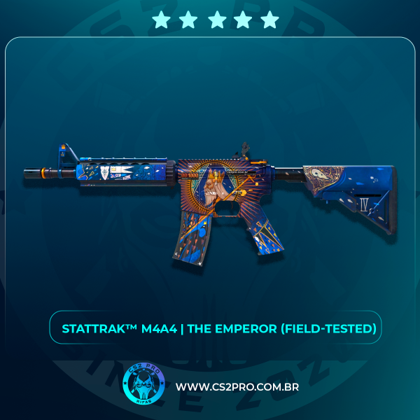 #0506 StatTrak™ M4A4 | The Emperor (Field-Tested)